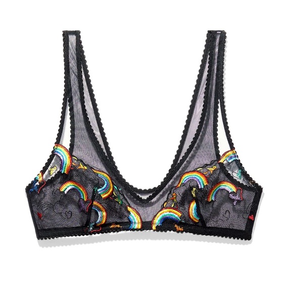 Savage X Fenty Pride Capsule Collection Bralette String Bikini & Thigh High Set - Picture 7 of 17